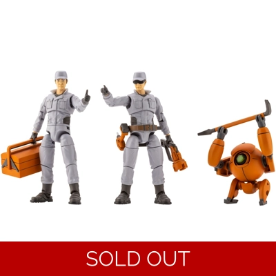 Hexa Gear: Governor Engineer Set Type A 1:24 Scale Model Kit